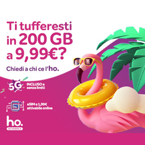 Ho Mobile - 200GB a 9,99€