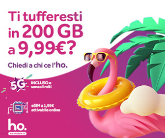 Ho Mobile - 200GB a 9,99€