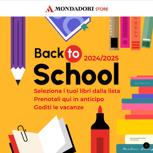 Mondadori Store - Back to School