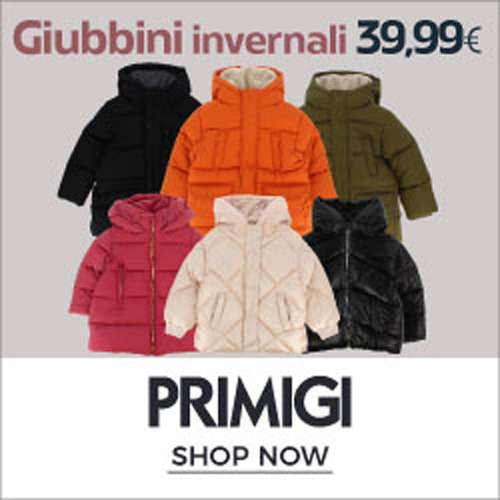 Primigi - Giubbini invernali 39,99€