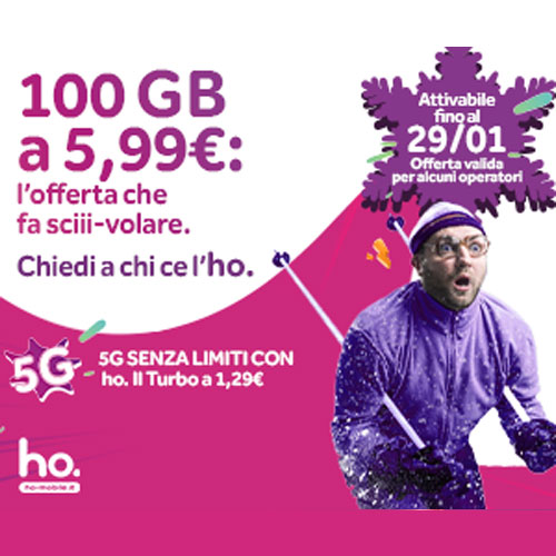 Ho Mobile - 100GB a 5,99€