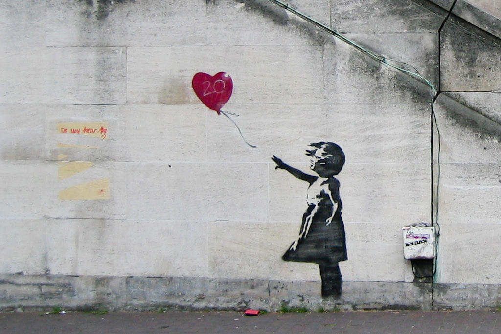 Banksy - Girl with Ballon