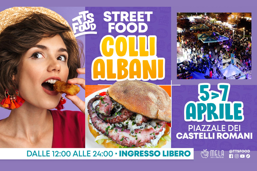 Colli Albani Street Food: 05-07 Aprile 2024