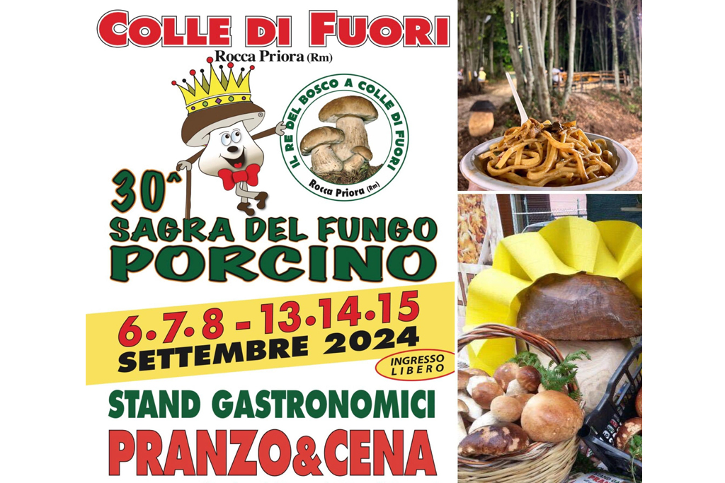 Sagra del Fungo Porcino 2024 - Colle di Fuori (Rocca Priora)