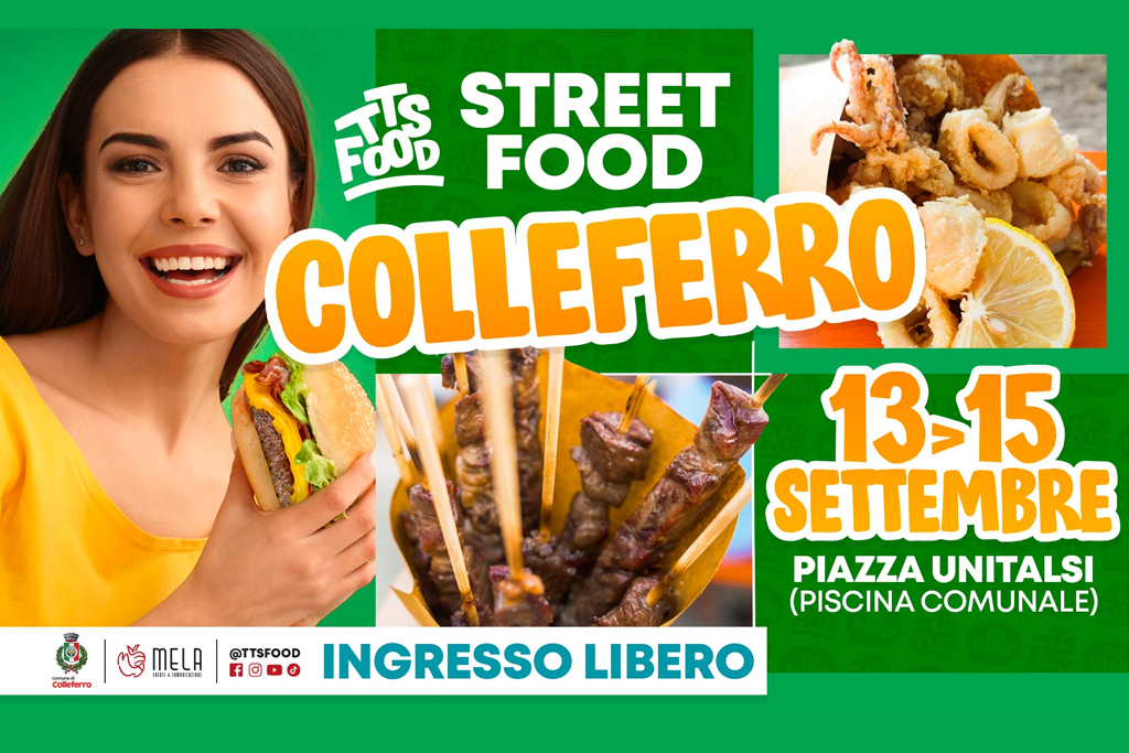 Colleferro Street Food - 13/15 settembre 2024