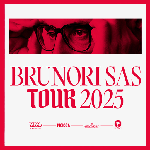 Brunori SAS - Tour 2025 - Palazzo dello Sport