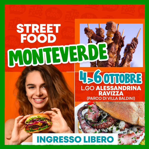 Monteverde Street Food: 4-5-6 ottobre 2024