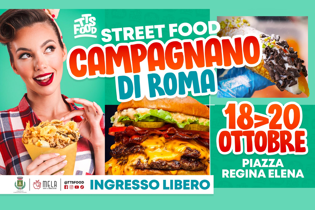 RINVIATO - Campagnano di Roma Street Food: 18-20 Ottobre 2024 