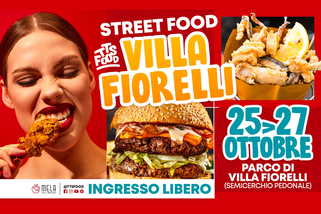 Villa Fiorelli Street Food: 25-27 ottobre 2024