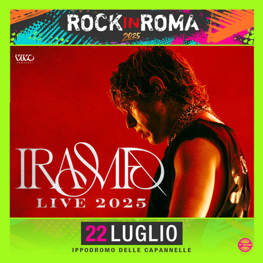 Irama - Live 2025 - Rock in Roma - Ippodromo delle Capannelle