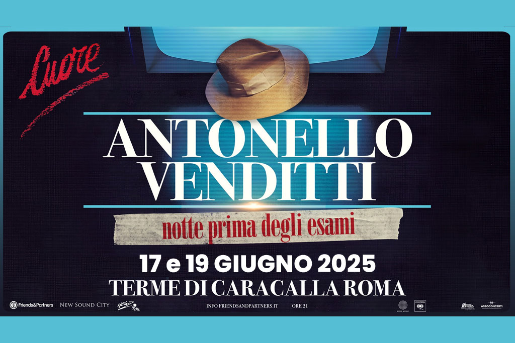 Antonello Venditti - Notte prima degli esami - 40th Anniversary - Terme di Caracalla