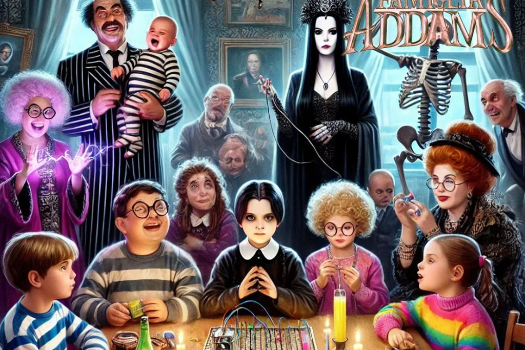 Il mostruoso fine settimana con la famiglia Addams - LUDUM Science Center