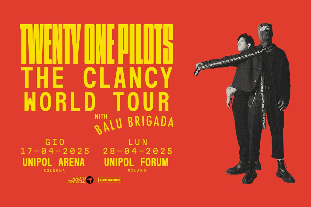 Twenty One Pilots - The Clancy World Tour 2025 - Unipol Forum