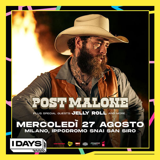 Post Malone - I-Days 2025 - Ippodromo SNAI San Siro