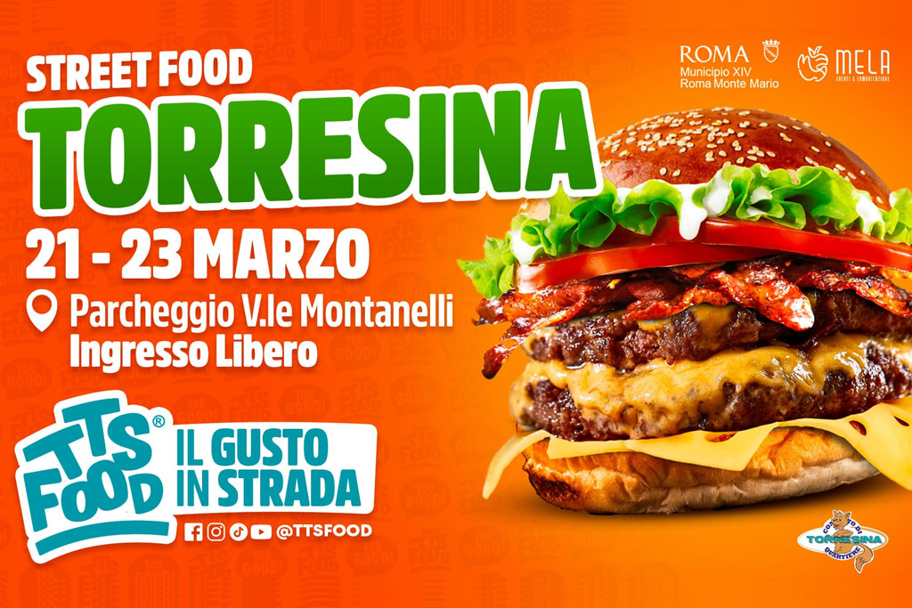 Torresina Street Food: 21-23 Marzo 2025