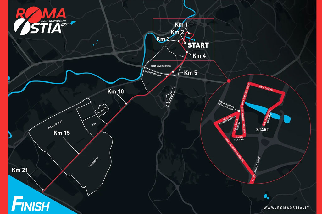 Roma Ostia Hal Marathon 2025