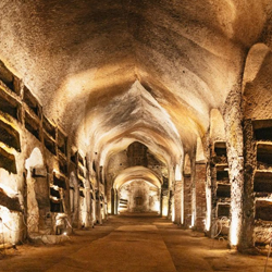 Napoli: Catacombe di San Gennaro: biglietto d'ingresso e tour guidato