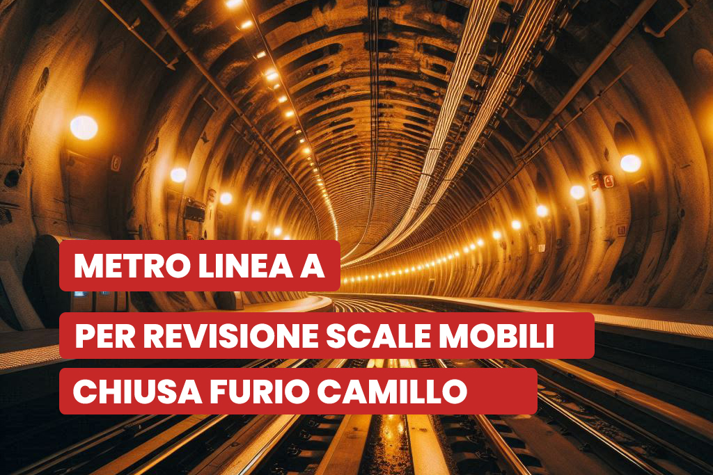 Chiusura della stazione Furio Camillo per revisione scale mobili: alternative di viaggio