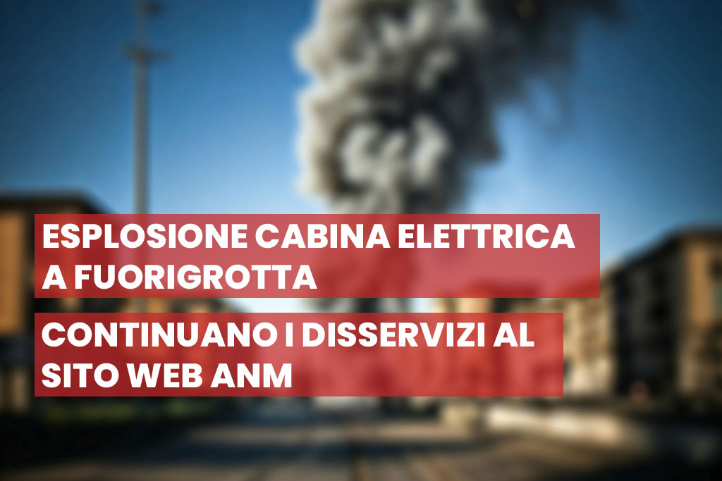 Sito web ANM offline: L'esplosione di Fuorigrotta e il disservizio del sito web